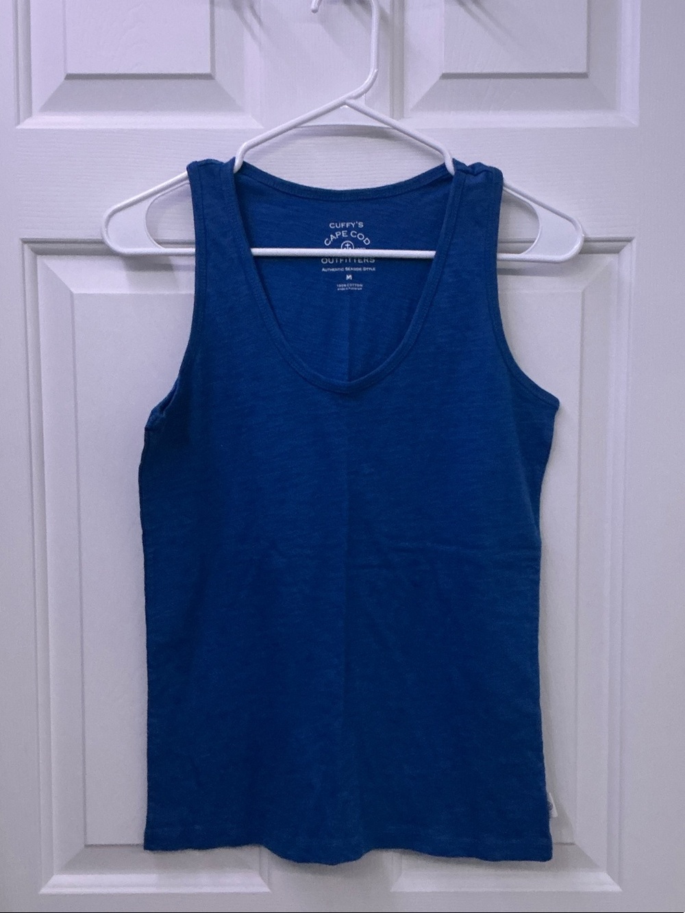 Cuffy's Cape Co. Women's Royal Blue V-Neck Tank